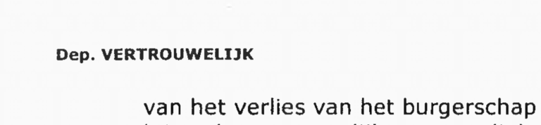 Lees meer over het artikel Vertrouwelijke geheime vragen en antwoorden tussen Coalitie en Justitie, de verdwenen Nederlander.